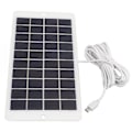 Miniatyrbillede 4 af 7: Solpanel Professionel Højeffektiv Solcelleoplader til Telefonoplader Dørklokke Overvågningskamera 4.5W 5V