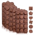 Miniatyrbillede 1 af 5: 6 dele Form Multi Style Silikon Form L Bage
