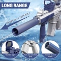Miniatyrbillede 6 af 6: Vandpistol Elektrisk Automatisk Airsoft Pistol Vandpistoler Glock Svømning Pool Strand Fest