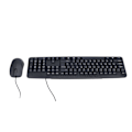 Miniatyrbilde 4 av 7: Kablet Tastatur og Mus Kombinasjon Ergonomisk Design 113 Taster Kablet Tastatur 1000DPI Kablet Mus for Stasjonær PC Laptop