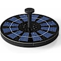 Miniatyrbillede 1 af 5: 2.5W Solar Fontænepumpe med Indbygget Batteri Backup, Udendørs Solcelledrevet Vandpumpe Sæt til Fuglebad, Dam, Pool, Terrasse, Have Dekoration