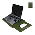 Miniatyrbilde 1 av 5: Etui for 11 12 13 14 15 17 tommer for MacBook Huawei Surface bærbar PC No054 Army Green 14.1-15.4(Macbook16)