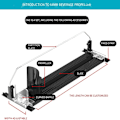 Miniatyrbillede 6 af 10: Køleskabsdrikholder Supermarked Hyldeskubber 31CM3STK/ SÆT 31cm 31cm3PCs/Set