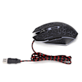 Miniatyrbilde 3 av 7: Kablet Gaming Mus USB Port Ergonomisk 3200 DPI Justerbar RGB Optisk Datatilbehør Svart