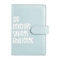 Pikkukuva 1 / 2: 100 Envelope Challenge Binder Helppo ja hauska tapa säästää blue