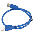 Miniatyrbillede 5 af 7: USB3.0 Printerkabel A Han til B Han 0,5 m 5Gbps Højhastigheds Printer Scanner Kabel til Dataoverførsel