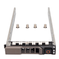 Miniatyrbild 1 av 7: Hårddiskfack 2.5in SAS SATA General Förbättrar Stabilitet HDD Tray Caddy för Dell R710 R720 R620