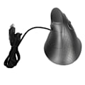 Miniatyrbilde 4 av 7: Vertikal Mus 7 Programmerbare Knapper RGB 11 Lysmoduser Justerbar DPI Kablet Ergonomisk Vertikal Mus for Spillere Grå