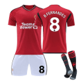 Miniatyrbillede 1 af 2: 23-24 Red Devils Home #8 B.FERNANDES skjorte træningssæt 16