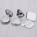 Pikkukuva 8 / 11: Pillerjärjestäjä Päivittäinen Lääke Vitamiini Säilytys Kotelo 2/3 Lokerolla Tabletin Lääkepurkki Valkoinen null - C