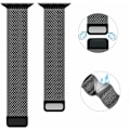 Miniatyrbillede 2 af 4: Armbånd til Apple Watch - Loop Sort Black 42/44/45mm - Svart