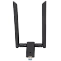 Miniatyrbilde 4 av 7: WiFi Adapter Dobbel 5Dbi Antenne 802.11ac 5G 2.4G USB3.0 1200Mbps Høy Gain USB Nettverkskort for Laptop Stasjonær PC