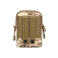 Pikkukuva 4 / 5: Miehet Naiset Fanny Pack vyötärölaukku vyö ulkona Taskujuoksu Urheilu Vapaa-aika Puhelin Mud color Average size