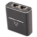 Miniatyrbilde 2 av 7: Ethernet Splitter RJ45 1 Inn 2 Ut Gigabit Internett Splitter 1000Mbps Høyhastighets LAN Splitter for TV-er Stasjonære Datamaskiner Rutere