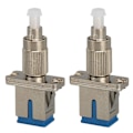 Miniatyrbild 4 av 6: 2 st FC Hane till SC Hona Adapter FC UPC Hane till SC UPC Hona Singlemode Hybrid Optisk Fiberkontakt Adapter