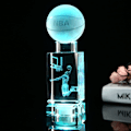 Miniatyrbillede 3 af 5: Soveværelsesnatlysdekorationer - Kobe Dunk 3D NBA Basketball