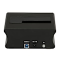Miniatyrbillede 3 af 7: HDD Docking Station USB3.0 5Gbps Multifunktionel SSD Docking Station SSD Dock til 2.5in 3.5in HDD SSD 110‑240V til Windows EU Stik