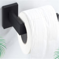 Pikkukuva 1 / 5: Kylpytakkihylly, WC-paperiteline, musta