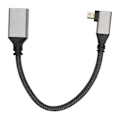 Pikkukuva 6 / 7: HD Multimedia Interface -kaapeli 4K 60Hz Uros-Naaras Micro-HD Multimedia Interface -kaapeli PC-kameralle Projektori Oikea 0,2 metriä / 7,87 tuumaa