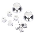 Miniatyrbilde 5 av 7: Kontrollerknapp Joystick-tast Metall Solid ABXY-knapper for Playstation5-kontroller