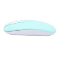 Miniatyrbillede 6 af 7: Trådløs Mus Smart Mini Bærbar 3 Hastighed DPI Justerbar Trådløs Mus til Kontor Laptop Computer Tablet Blå Frosted Single Mode