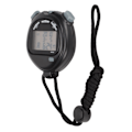 Miniatyrbilde 4 av 7: Digital Stoppeklokke Timer Multifunksjon 3 Linjers Display 100 Runders Minne Nedtelling 12 24 Timers System Sportsstoppeklokke
