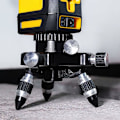 Miniatyrbillede 2 af 5: Laser Niveau Adapter, Stativ i Aluminiumlegering, 1/4\" og 5/8\" Gevind til de fleste Laserniveauer, 360 Graders Roterende Slank Base
