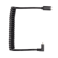 Miniatyrbilde 5 av 6: USB C Kabel USB C til USB C 14K 60hz 3A Hurtiglading 10Gbps 1.2m Helisk Fjærdesign USB C Strømkabel Hann Vinkel til Hann Rett Plugg