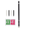 Miniatyrbillede 1 af 7: Stylus Pen 4 i 1 Slidstærk Fiber Nib Mobiltelefon Tablet Maleri Håndskrift Kapacitiv Stylus Sort