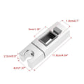 Miniatyrbilde 2 av 5: Skyve dusjhodeholder for Rail-18 x 30mm - Rektangulær, kvadratisk
