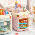 Miniatyrbild 3 av 8: Pig Storage Box Sovrum Toalett Organizer Box A3
