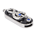 Miniatyrbillede 7 af 7: U Disk Holdbar Hurtig Overførsel Krystal Musikalsk Node Halskæde Memory Stick Mobil Lager Overførsel 16GB