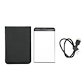 Miniatyrbilde 1 av 7: Ekstern Harddisk 2.5 Tommer USB3.0 5Gbps Overføring Plug and Play Ultratynn Mobil Harddisk for Datamaskin TV Telefon Sølv 80GB