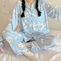 Pikkukuva 3 / 4: Sanrion Kawaii-pyjamat Cinnamoroll - söt anime-henkinen korealainen opiskelijakodin kotivaate tyttöystävän lahjaksi 140-180catty