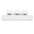 Miniatyrbilde 5 av 7: 3 Tasters Tastatur RGB Bakgrunnsbelyst 3 Taster USB Grensesnitt Mini Mekanisk Programmerbar Plug and Play Makrotastatur for Datamaskin Hvit
