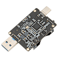 Pikkukuva 6 / 7: CFExpress-kortinlukija USB3.1 TYPE C 10Gbps Tukee 2TB:n kaksoisliitäntää Ultranopea tiedonsiirto PH86A CFE-kortinlukija