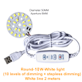 Miniatyrbillede 1 af 8: DC 5V Dæmpbar LED-chips SMD LED-lampe DIY Light Justerbar LED A11