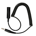 Miniatyrbilde 2 av 7: U‑92A/U til U‑174/U Radio Headset Kabel Plug and Play Helikopter Mono Headset Forlenget Ledning