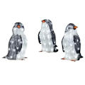 Miniatyrbillede 3 af 8: Havebelysning Penguin Akryl left penguin small