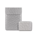 Miniatyrbild 1 av 5: Case för 11 12 13 14 15 17 tum för MacBook Huawei Surface datorväska No029 gray(with packet) 14.1-15.4(Macbook16)inch