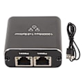 Miniatyrbilde 1 av 7: Ethernet Splitter RJ45 1 Inn 2 Ut Gigabit Internett Splitter 1000Mbps Høyhastighets LAN Splitter for TV-er Stasjonære Datamaskiner Rutere
