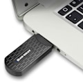 Miniatyrbillede 6 af 7: USB WiFi Adapter USB3.0 AX1800Mbps 2.4GHz 5Ghz Høj Gain Antenne MU MIMO Plug and Play WiFi Dongle til Kontor Rejse