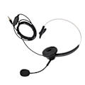 Miniatyrbillede 3 af 7: 3,5 mm Call Center Headset med Støjreduktion, Enkelt Øre, Kundeservice Hovedtelefon med Mikrofon til VOIP Telefoner