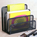 Miniatyrbillede 4 af 4: TD® Office File Storage Rack Multi-Layer Metal Mesh Desktop File Folder