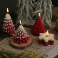Miniatyrbilde 2 av 4: Julelys Nisseduftlys for julepynt red