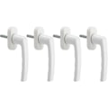 Miniatyrbillede 1 af 5: Hvidt vinduesgreb, 4 dele Universal vinduesgreb, aluminium