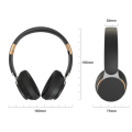 Pikkukuva 5 / 5: IC Wireless Bluetooth Headphone Mic TF / FM Noise Game valkoinen