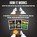 Miniatyrbild 2 av 5: Exploding Kittens NSFW - VUXEN Rysk Roulette Kortspel, Drickspel för Vuxna - Kortspel för Vuxna & Tonåringar - 2-5 Spelare