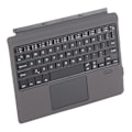 Pikkukuva 5 / 7: Langaton näppäimistö BT5.0 Ultra Slim Touchpad PU-nahkaa Helppo hallinta Nopea vaste Tablettinäppäimistö Go 1 2 3:lle Värikkäällä taustavalolla (450mAh akku)