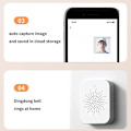 Pikkukuva 4 / 9: HD WiFi Langaton Videoovikello Kamera Yövalvonta Ovikello